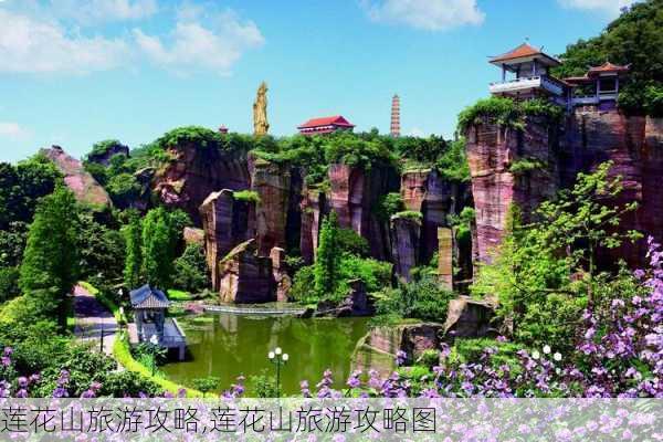 莲花山旅游攻略,莲花山旅游攻略图