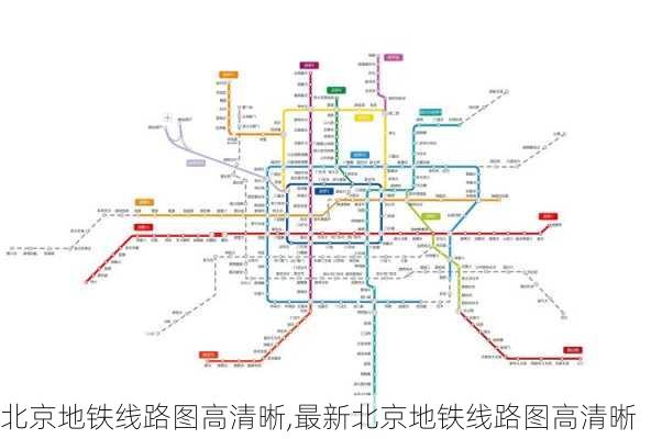 北京地铁线路图高清晰,最新北京地铁线路图高清晰