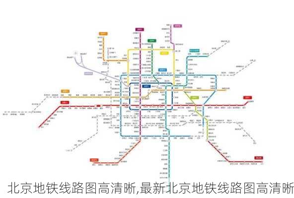 北京地铁线路图高清晰,最新北京地铁线路图高清晰