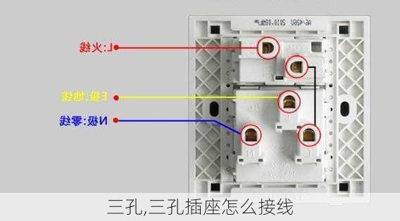 三孔,三孔插座怎么接线