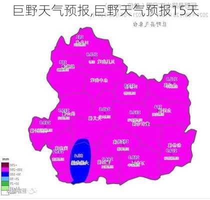 巨野天气预报,巨野天气预报15天