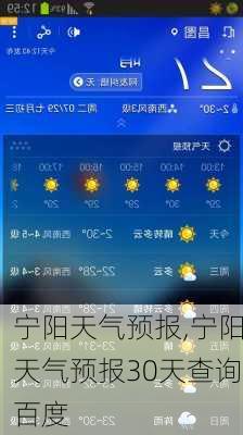 宁阳天气预报,宁阳天气预报30天查询百度