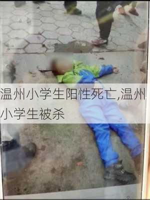 温州小学生阳性死亡,温州小学生被杀