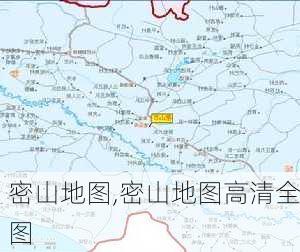 密山地图,密山地图高清全图