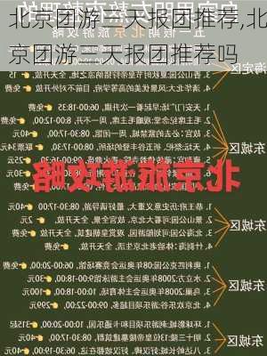 北京团游三天报团推荐,北京团游三天报团推荐吗