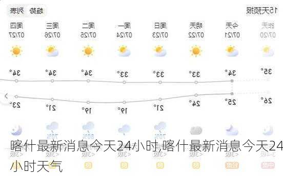 喀什最新消息今天24小时,喀什最新消息今天24小时天气