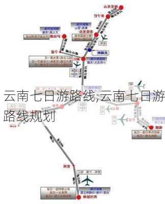 云南七日游路线,云南七日游路线规划