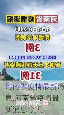 河南省疫情最新消息,河南省疫情最新消息今天