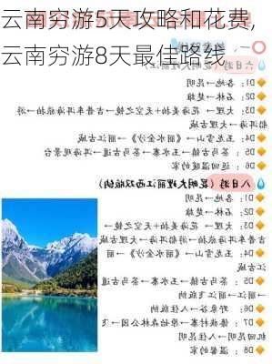 云南穷游5天攻略和花费,云南穷游8天最佳路线