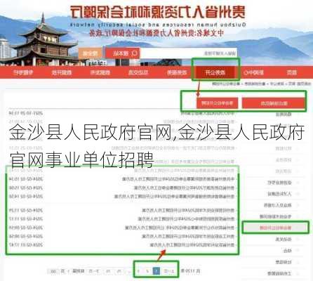 金沙县人民政府官网,金沙县人民政府官网事业单位招聘