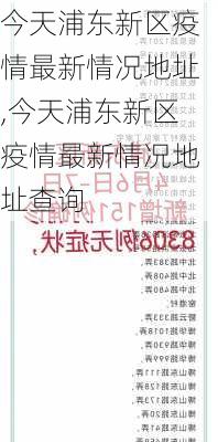 今天浦东新区疫情最新情况地址,今天浦东新区疫情最新情况地址查询