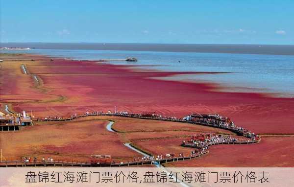 盘锦红海滩门票价格,盘锦红海滩门票价格表