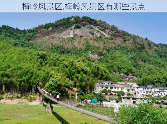 梅岭风景区,梅岭风景区有哪些景点