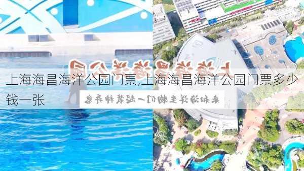 上海海昌海洋公园门票,上海海昌海洋公园门票多少钱一张