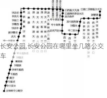 长安公园,长安公园在哪里坐几路公交车