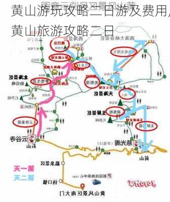 黄山游玩攻略二日游及费用,黄山旅游攻略二日