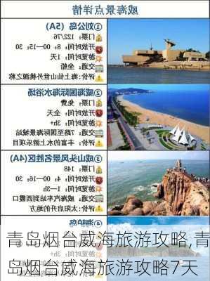 青岛烟台威海旅游攻略,青岛烟台威海旅游攻略7天