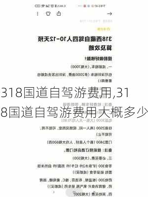 318国道自驾游费用,318国道自驾游费用大概多少