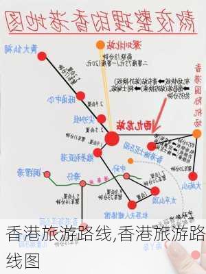 香港旅游路线,香港旅游路线图