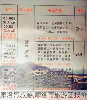 摩洛哥旅游,摩洛哥旅游团报价