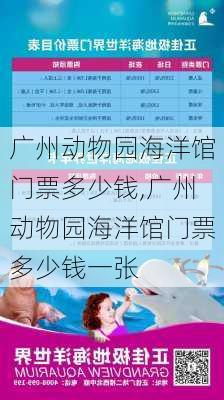 广州动物园海洋馆门票多少钱,广州动物园海洋馆门票多少钱一张