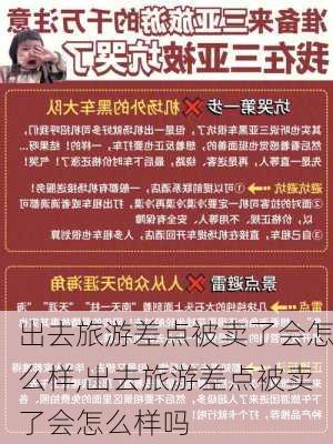 出去旅游差点被卖了会怎么样,出去旅游差点被卖了会怎么样吗