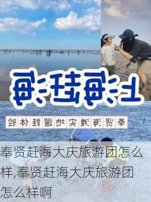 奉贤赶海大庆旅游团怎么样,奉贤赶海大庆旅游团怎么样啊