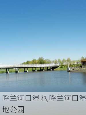 呼兰河口湿地,呼兰河口湿地公园