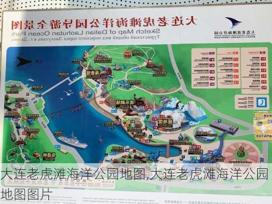 大连老虎滩海洋公园地图,大连老虎滩海洋公园地图图片