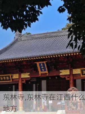 东林寺,东林寺在江西什么地方