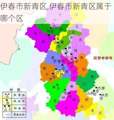 伊春市新青区,伊春市新青区属于哪个区