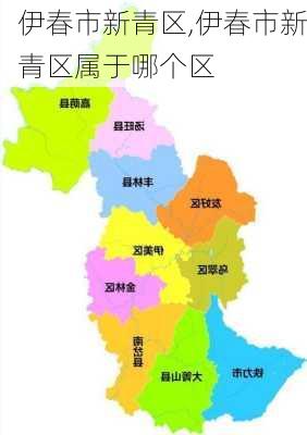 伊春市新青区,伊春市新青区属于哪个区