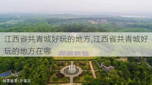 江西省共青城好玩的地方,江西省共青城好玩的地方在哪