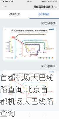 首都机场大巴线路查询,北京首都机场大巴线路查询