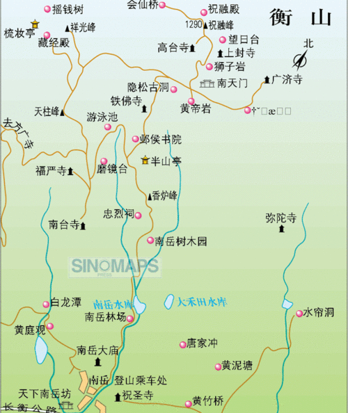 衡山旅游攻略一日游路线图,衡山旅游攻略一日游路线图片