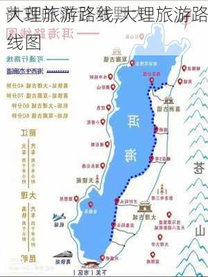 大理旅游路线,大理旅游路线图