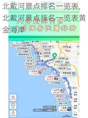 北戴河景点排名一览表,北戴河景点排名一览表黄金海岸