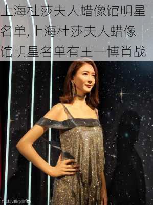 上海杜莎夫人蜡像馆明星名单,上海杜莎夫人蜡像馆明星名单有王一博肖战