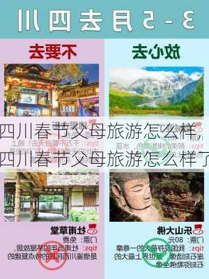 四川春节父母旅游怎么样,四川春节父母旅游怎么样了