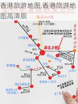 香港旅游地图,香港旅游地图高清版