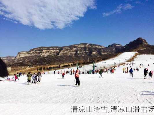 清凉山滑雪,清凉山滑雪场