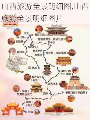 山西旅游全景明细图,山西旅游全景明细图片