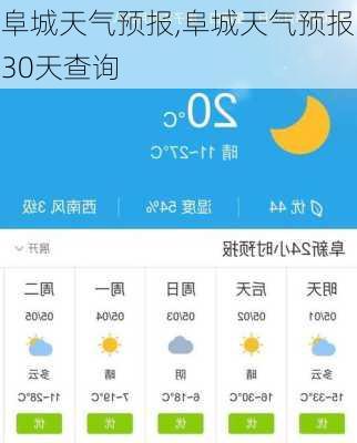 阜城天气预报,阜城天气预报30天查询