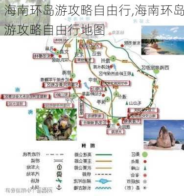 海南环岛游攻略自由行,海南环岛游攻略自由行地图