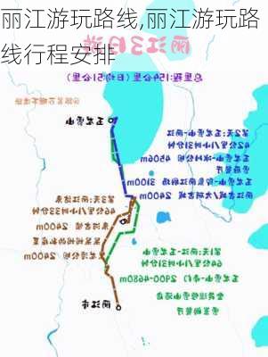 丽江游玩路线,丽江游玩路线行程安排