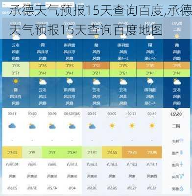 承德天气预报15天查询百度,承德天气预报15天查询百度地图