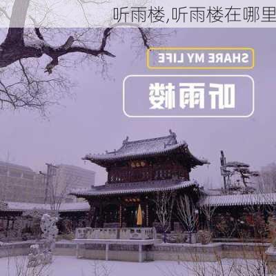 听雨楼,听雨楼在哪里