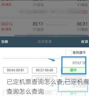 已定机票查询怎么查,已定机票查询怎么查询