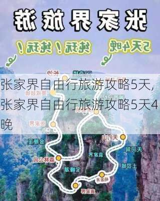 张家界自由行旅游攻略5天,张家界自由行旅游攻略5天4晚