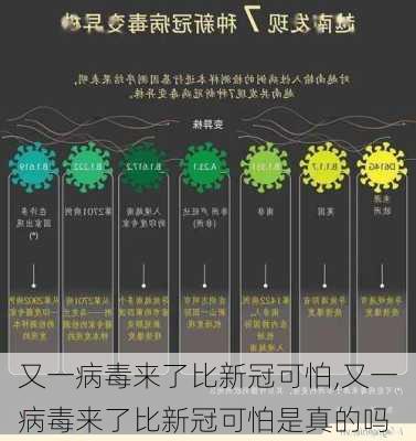 又一病毒来了比新冠可怕,又一病毒来了比新冠可怕是真的吗